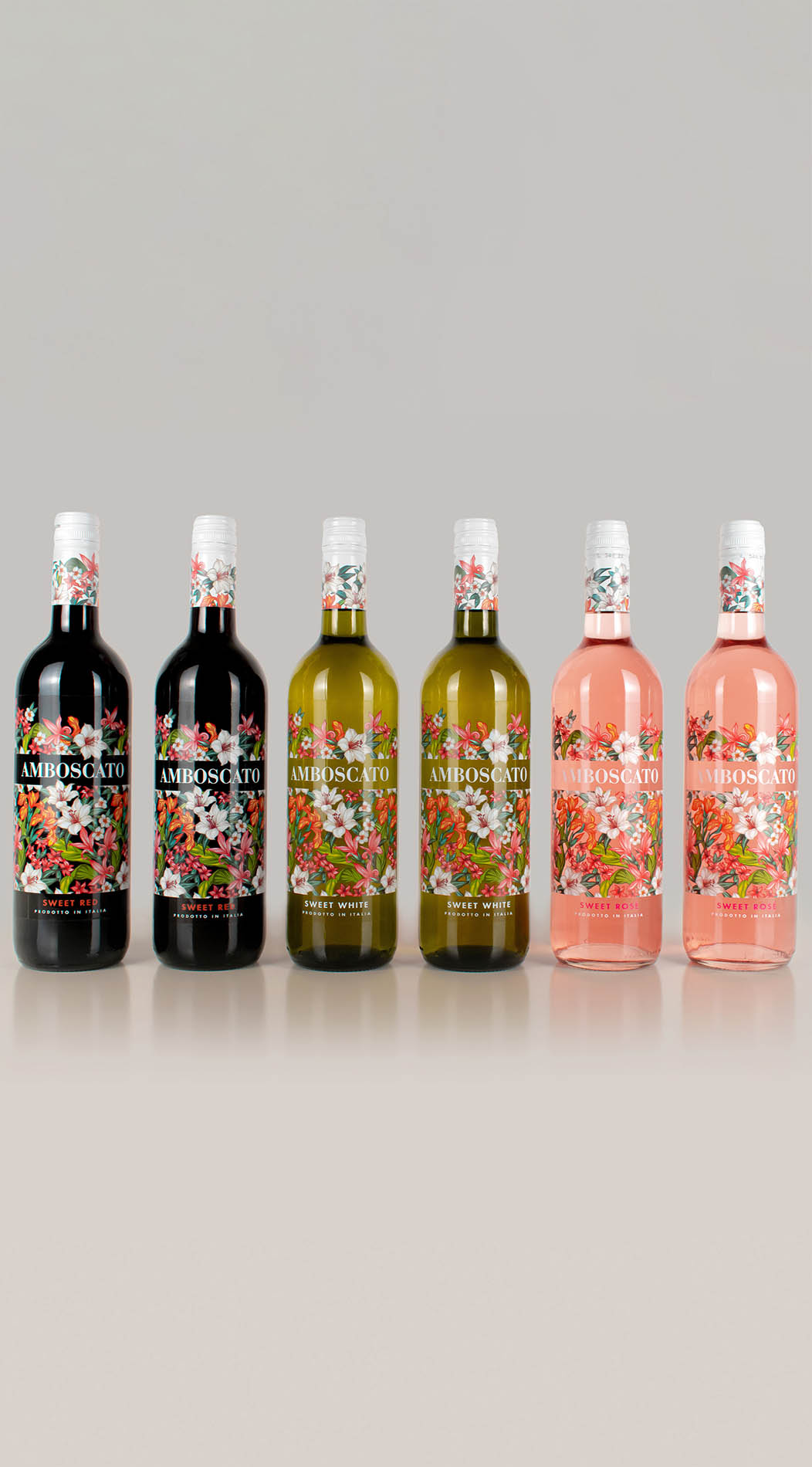 Set of Amboscato Red, White, Rosé (6 bottles) – Squis.it - US | Tischsets