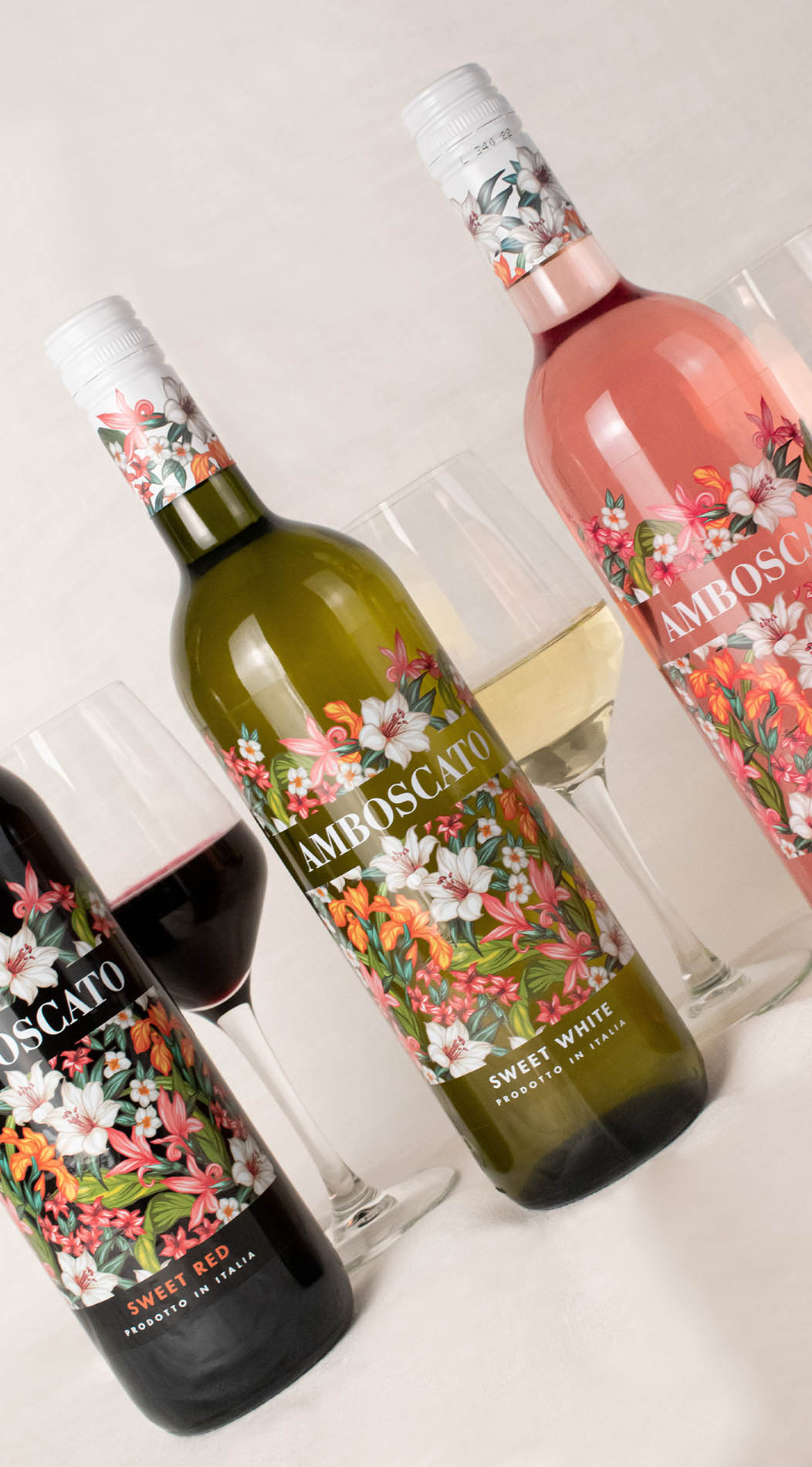 bottles) Amboscato – US of (6 White, Rosé Squis.it Red, - Set