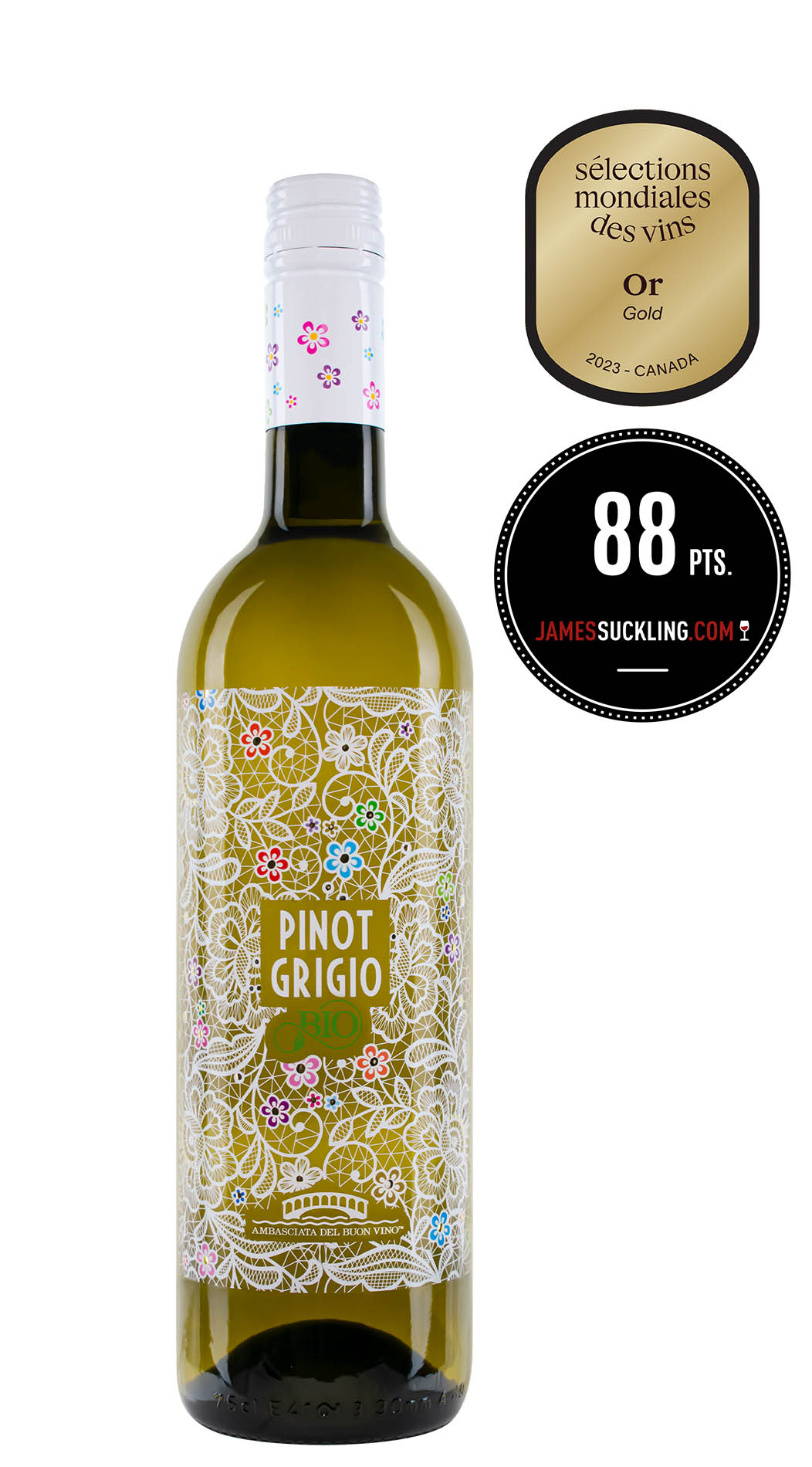 Pinot Grigio D.O.C. delle Venezie - Organic & Vegan