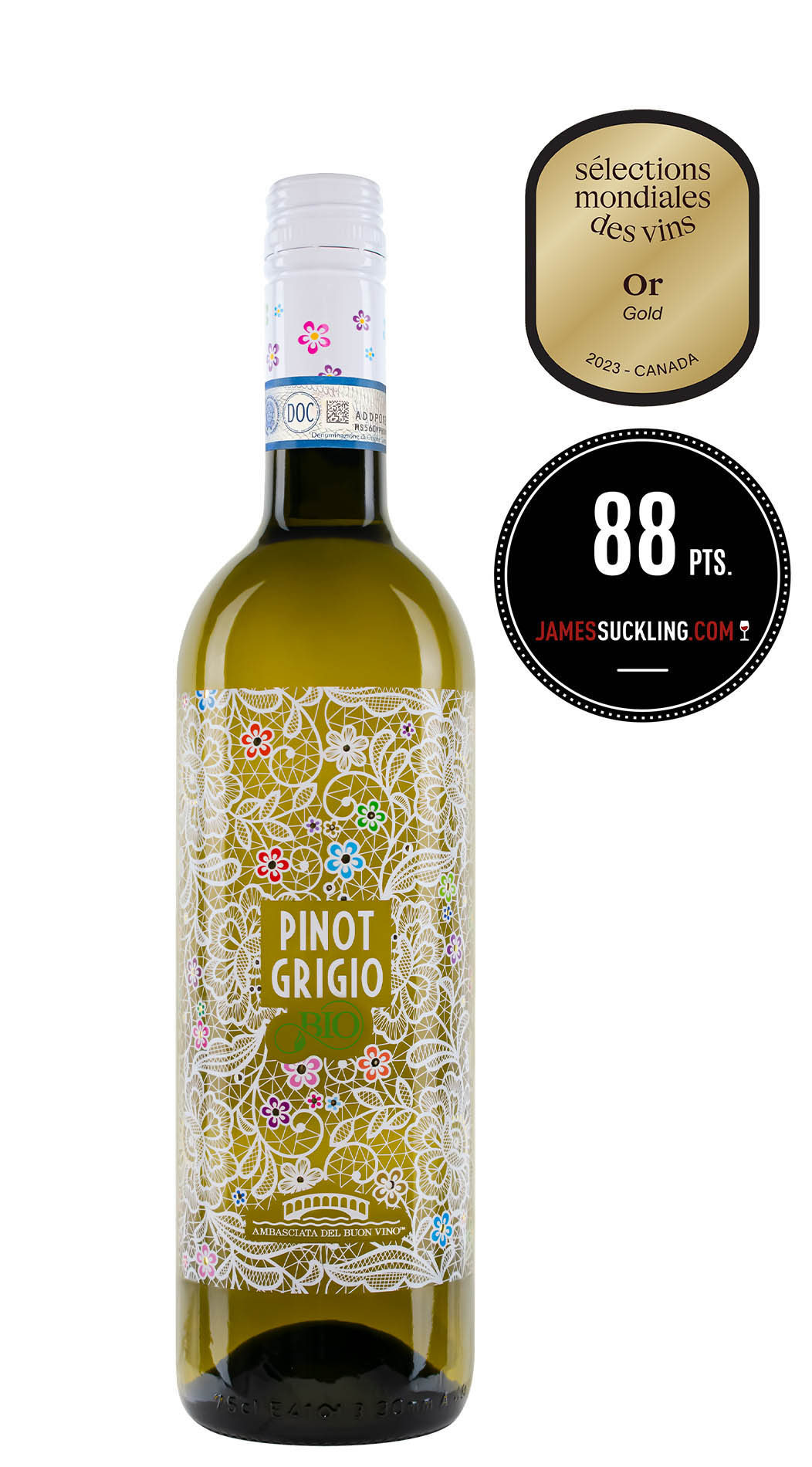 Pinot Grigio D.O.C. delle Venezie - Organic & Vegan